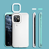 Ring Light Flash Phone Case for iPhone 12 Pro Max 11 Pro Max LED Selfie Flashlight Video Light Lamp Cellphone Case Back Cover for iPhone 7 8 Plus XS XR 11 12 Lightinthebox