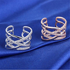 Ring Mismatched Rose Gold Silver Copper Silver Plated Rose Gold Plated Artistic Fashion Punk 1pc Adjustable 1172 / Women
