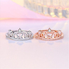 Ring Mismatched Rose Gold Silver Copper Silver Plated Rose Gold Plated Artistic Fashion Punk 1pc Adjustable 1172 / Women
