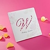 Romantic Cut-out Wedding Invitation In Pink (Set of 50)