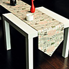 Romantic Paris Style Table Runner