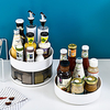 Rotating Storage Box Racks 360 Degree Rotating Seasoning Bottles and Condiments Kitchen Supplies Storage Trays Single Double Layers Lightinthebox