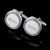 Round "Boss" Cufflinks