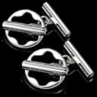 Round Cut-out Cufflinks