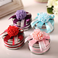 Round Favor Tin - Set of 6 - (More Colores)