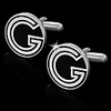 Round "G" Cufflinks