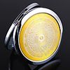 Round Gold Compact