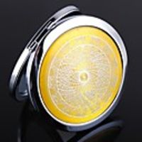 Round Gold Compact