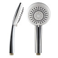 Round Hand Shower with 3 Functions - Chrome Finish