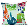 Russian Customs Polyester Decorative Pillow Cover