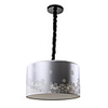 Rustic Chic 5 Lights Pendant In Silver Shape