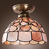 Rustic Pretty Ceiling Lamp With Floral Pattern