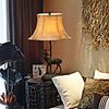 Rustic Wapiti Resin Table Lamp(220-240V)
