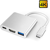 S8 Plus Type C To HDMI USB 3.0 Charging Adapter Converter USB-C 3.1 Hub Adapter Lightinthebox