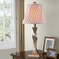 Scrollwork Design Resin Table Lamp(220-240V)