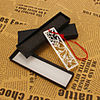 Silver Stainless Steel Cut-out Timbo Bookmark