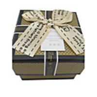 Simple Design Gift Box With Bow