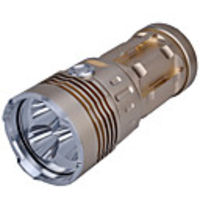 SingFire SF-134 5-Mode 3xCree XM-L T6 LED Flashlight (2400LM,  4x18650,  Gold)