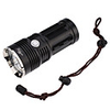 SkyRay King 3-Mode 3 x Cree XM-L T6 LEDs Flashlight (10W,  2000LM,  4x18650)