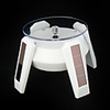 Solar Powered 360 Degree Rotating Display Stand Turn Table Plate Turntable