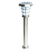 Solar Powered 4 - LED Lawn Lights with White Shade