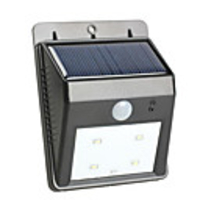 Solar Powered 4 LED PIR Motion Sensor Outdoor Light(CIS-57260)