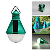 Solar Powered 5-LED White Light Rechargeable Blub Camping Light