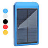 Solar Powered and AC Charger for iPhone,  iPod,  Samsung Blackberry HTC Smartphones (Assorted Colors,  2600mAh)