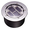 Solar Powered Artistic Metal Underground Lights with 6 LED Lights