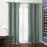 Solid Pollia Coating Thermal Curtain Panel