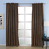 Solid Polyester Casual Blackout Thermal Curtain Panel