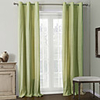Solid Spring Mint Coating Thermal Curtain Panel