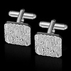 Square Silver Cufflinks