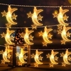 Star Moon String Lights 10M 80LEDs 13Key Remote Fairy Lights Holiday Lights Creative Party Holiday Optional Remote Controller Battery Box or Remote Controller USB 1set Lightinthebox