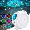 Star Projector Galaxy Projector With Stars Moon And Nebulae Moon Light With Stars And Clouds Bedroom Star Light Projector WIFI Graffiti Starlight Projector Children Adult Night Light Christmas gift Lightinthebox