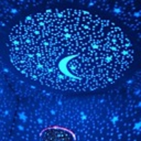Star Projector LED Music Rotation Modern Fantasy 4.5V DC