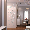 Stars Wall Stickers Mirror Wall Stickers Decorative Wall Stickers,  Acrylic Home Decoration Wall Decal Wall Decoration 19pcs Lightinthebox