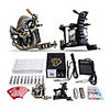 Starter Tattoo Kit 2 Machine Guns Tattoo Power Supply 50 Needles