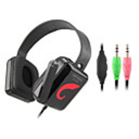Stereo Hi-Fi 3.5mm On-Ear Headphone with Mic and Remote CY-710 (Black, White)