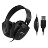 Stereo Music USB2.0 On-Ear Headphone with Mic DM-3800 (Black)