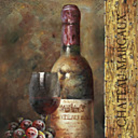 Stretched Canvas Art Still Life Wine Collection V by NBL Studio Ready to Hang