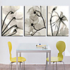 Stretched Canvas Print Botanical Dried Floral Set of 3 1301-0228