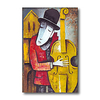 Stretched Oil Painting Hand Painted Canvas Abstract Comtemporary Modern High Quality Picasso Ready to Hang Lightinthebox