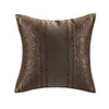 Stylish Brown Polyester Decorative Pillow Cover