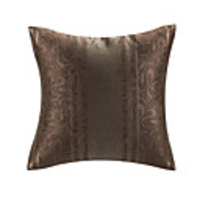 Stylish Brown Polyester Decorative Pillow Cover