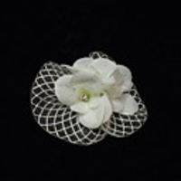 Stylish Net With Flower Women