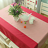 Table Cloth,  Polyester 52"72",  Striped
