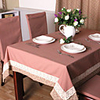 Table Cloth,  Polyester Rectangular 52"72",  Gingham