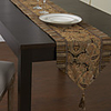 Traditional Classic Print Floral Cotton Table Runner