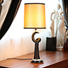 Traditional Creative Horn Resin Bedside/Table Lamp